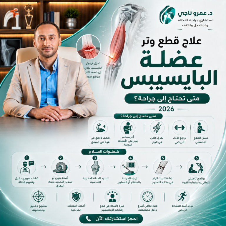 علاج تمزق الأربطة في القدم